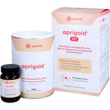 Bacterial cultures, biotin,calcium, VEGAN, APRIGOLD Set Powder+Capsules