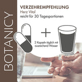 Black garlic, HERZ VITAL, heart and blood vessels capsules