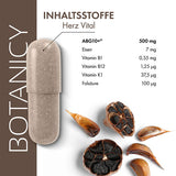 Black garlic, HERZ VITAL, heart and blood vessels capsules