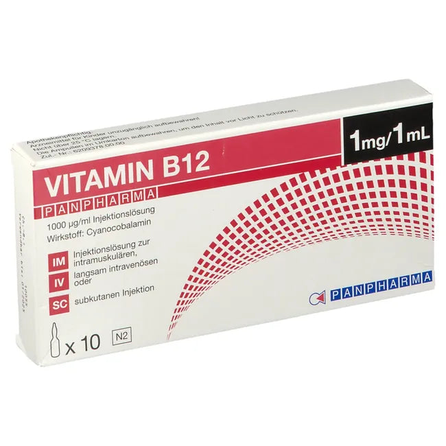 panclo b12 injection 3ml 6 (Ampoules) (Argentina) price Vitamin B12 Injection - We