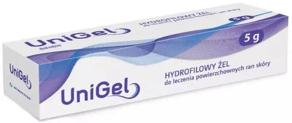 UNIGEL gel 5g wound healing supplements UK