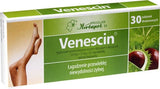 VENESCIN tablets x 30, venous insufficiency, vascular insufficiency