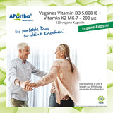 VITAMIN D3 5,000 IU + K2 MK7 200 μg vegan capsules