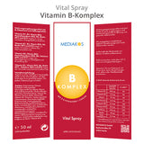VITAMIN B COMPLEX Mediakos Vital Spray vegan