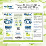VITAMIN D3 1,000 IU + Vitamin K2 VITAL 20 μg Drops