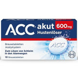 ACC acut 600 acetylcysteine effervescent tablets UK