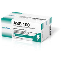 Acetylsalicylic acid, ASS 100 UK