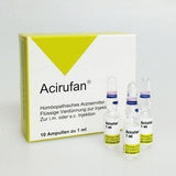 ACIRUFAN ampoules, reduce inflammation, reduce muscle pain after gym UK