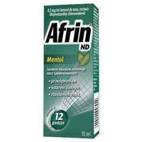 AFRIN ND Menthol aerosol 0.5mg / ml 15ml, menthol nasal spray UK