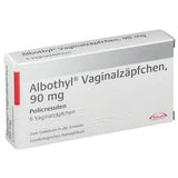 ALBOTHYL vaginal suppositories, infected vagina, yeast infection vagina treatment UK