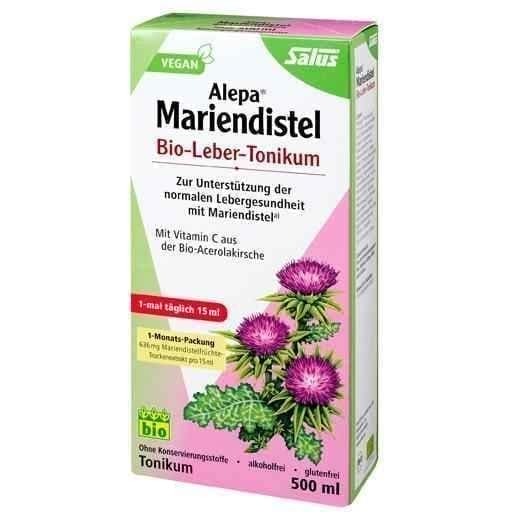 ALEPA Mariendistel Bio-Leber-Tonikum Salus 500 ml UK