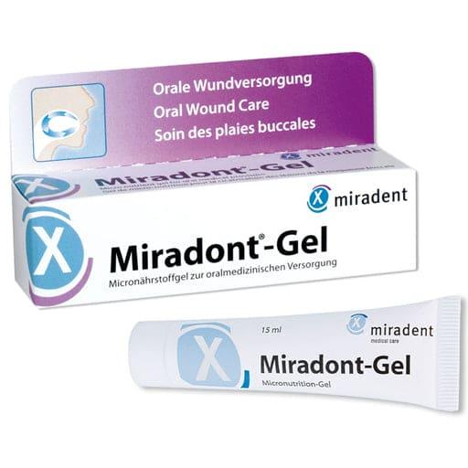 Aphthous ulcers and ringworms, MIRADENT micronutrient gel Miradont gel UK