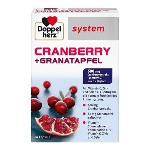 Cranberry + Pomegranate Capsules UK