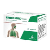Erdomed Muko 20 sachets, paranasal sinuses, larynx, trachea UK