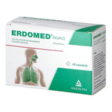 Erdomed Muko 20 sachets, paranasal sinuses, larynx, trachea UK