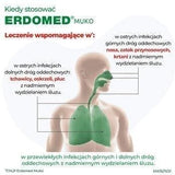 Erdomed Muko 20 sachets, paranasal sinuses, larynx, trachea UK