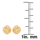 Journee Collection Sterling Silver Celtic Knot Stud Earrings UK