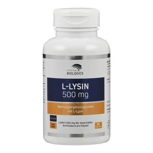 L LYSINE l lysine benefits 500 mg vegetarian capsules UK