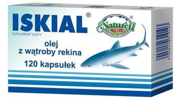 Shark liver oil, alkylglycerols, squalene, Iskial 120 UK