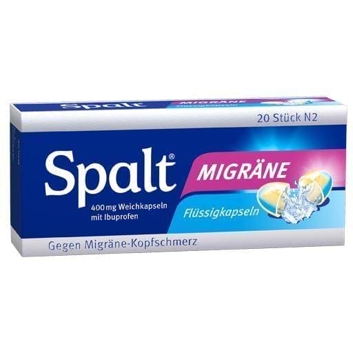 SPALT Migraine medication Soft Capsules UK