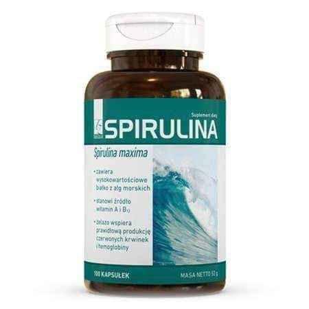 Spirulina x 100 capsules UK