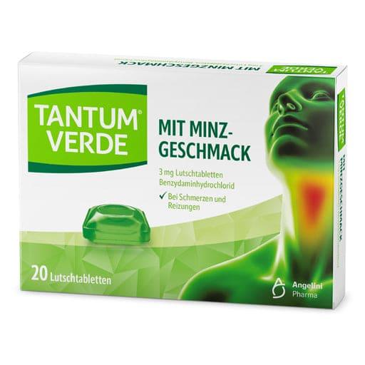 TANTUM VERDE 3 mg lozenges with mint flavor UK