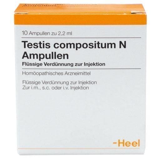 TESTIS COMPOSITUM N ampoules 100 pc Peyronie s disease UK