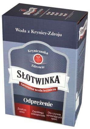 Treatment of gastrointestinal tract infections, allergies, SŁOTWINKA Medicinal water 3l UK