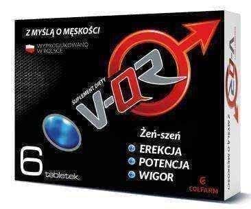 V-QR for men x 6 tablets UK