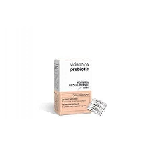 VAGERMINA PREBIOTIK 10 vaginal ovules / VIDERMINA Ovuli prebiotics UK