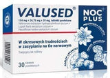 Valused Night Plus, valerian root, hop cones, passionflower herb UK