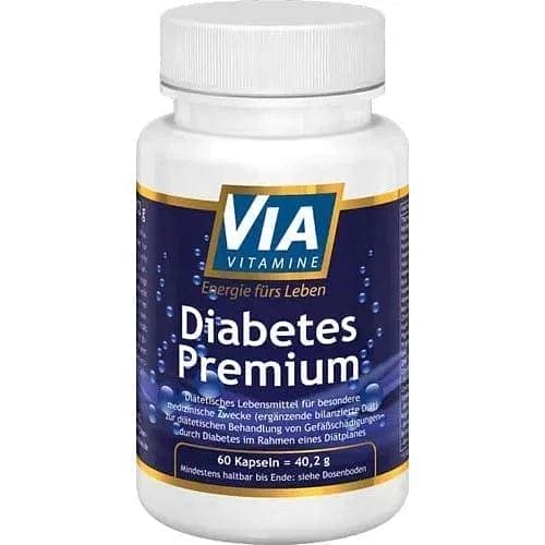 VIAVITAMINE Diabetes Premium, type 2 diabetes, type 1 diabetes UK
