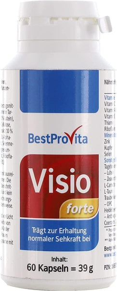 VISIO FORTE, lutein and zeaxanthin, myopia with age, hypersensitive to light UK