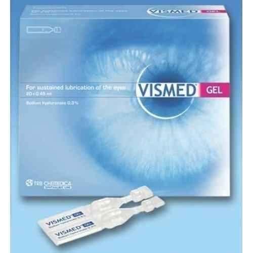 VISMED sodium hyaluronate, VISMED GEL disposable doses UK