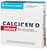 Vitamin d calcium deficiency, CALCIGEN D intense, chewable tablets UK