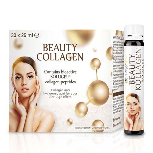 Wrinkle free skin, BEAUTY COLLAGEN Hyaluron Solugel bioactive Ampoules UK