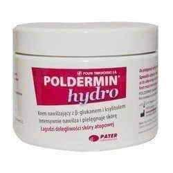 Xylitol and beta-glucan Poldermin hydro cream UK