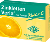 Zinc citrate benefits, ZINC lettuces, Verla Orange lozenges UK