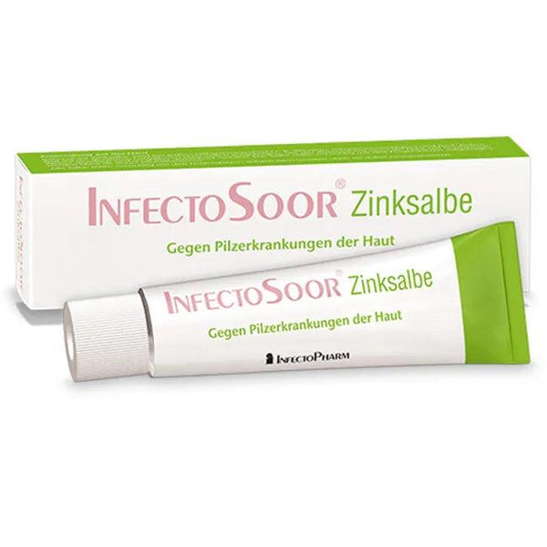 Treatment for dermatitis, yeast (Candida), INFECTOSOOR zinc ointment UK