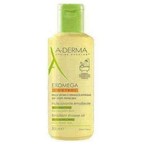 A-DERMA Exomega Control Essential oil for shower emolient 200ml UK