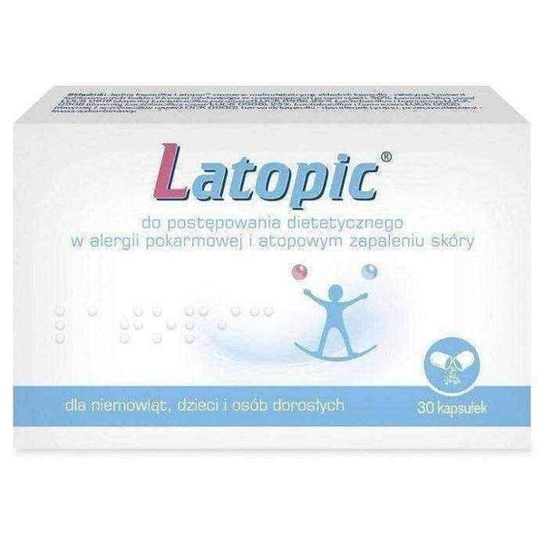 Latopic x 30 capsules, lactic acid bacteria UK