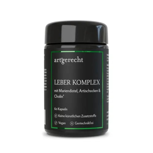 100% plant-based vegan without artificial additives LIVER COMPLEX Capsules