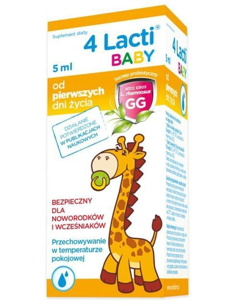4 Lacti Baby drops 5ml infant probiotic drops, probiotics for children