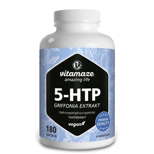 5-HTP, 5 htp antidepressant 200 mg Griffonia extract high dose vegan UK
