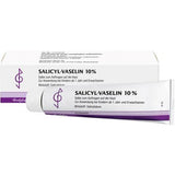 hyperkeratosis, Corns (Clavus), Calluses (calluses) SALICYL VASELINE 10% ointment 100 ml