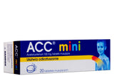 ACC Mini 100mg x 20 effervescent tablets, 6 years+