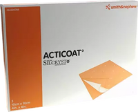 ACTICOAT 10x10 cm antimicrobial wound dressing