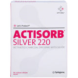 ACTISORB 220 Silver 6.5x9.5 cm sterile compresses