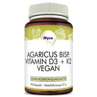 AGARICUS VITAMIN D3+K2 vegan capsules