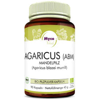 AGARICUS blazei murrill ABM Organic Mushroom Powder Capsules